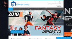 Desktop Screenshot of catalogosfantasy.com